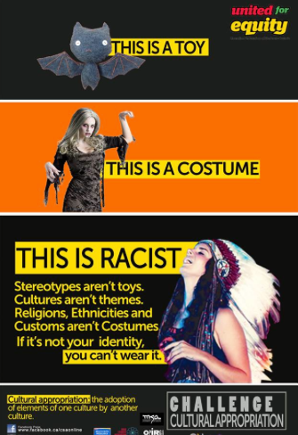 Illustration for article titled If it's not your identity, you can't wear it.